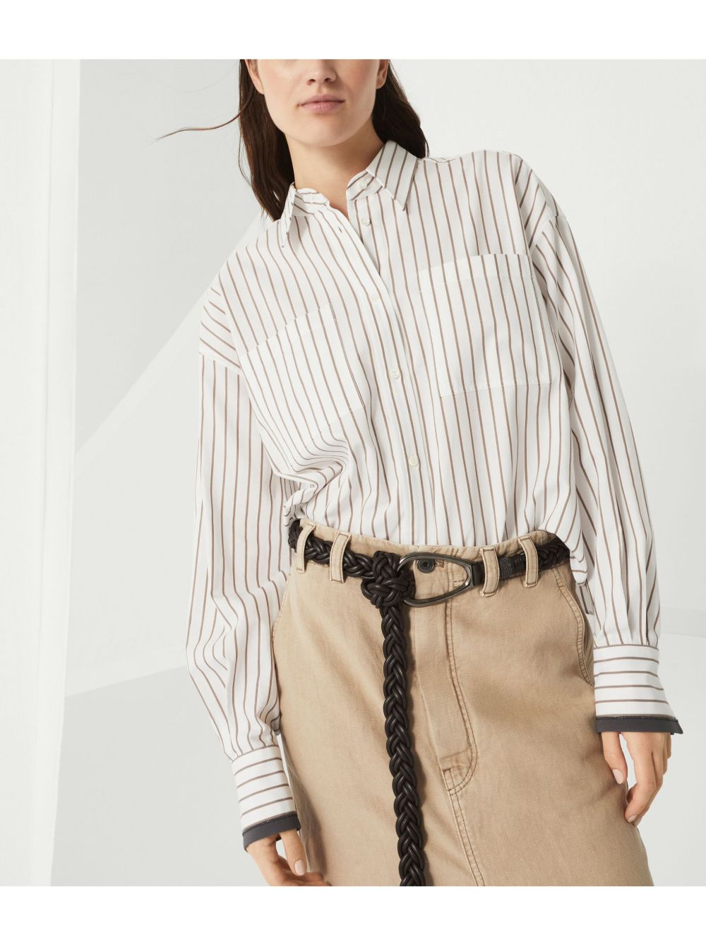 Brunello Cucinelli White Shirt Glam Steals