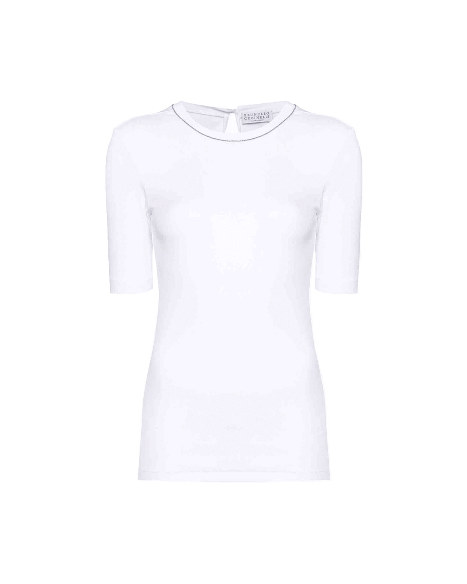 Brunello Cucinelli White T-shirt Glam Steals