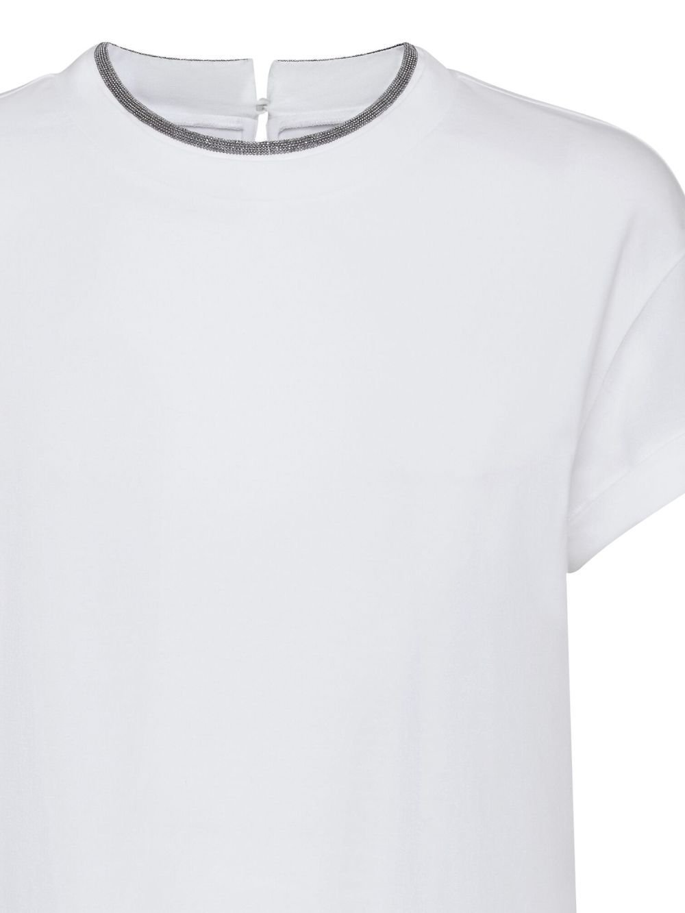 Brunello Cucinelli White T-shirt Glam Steals