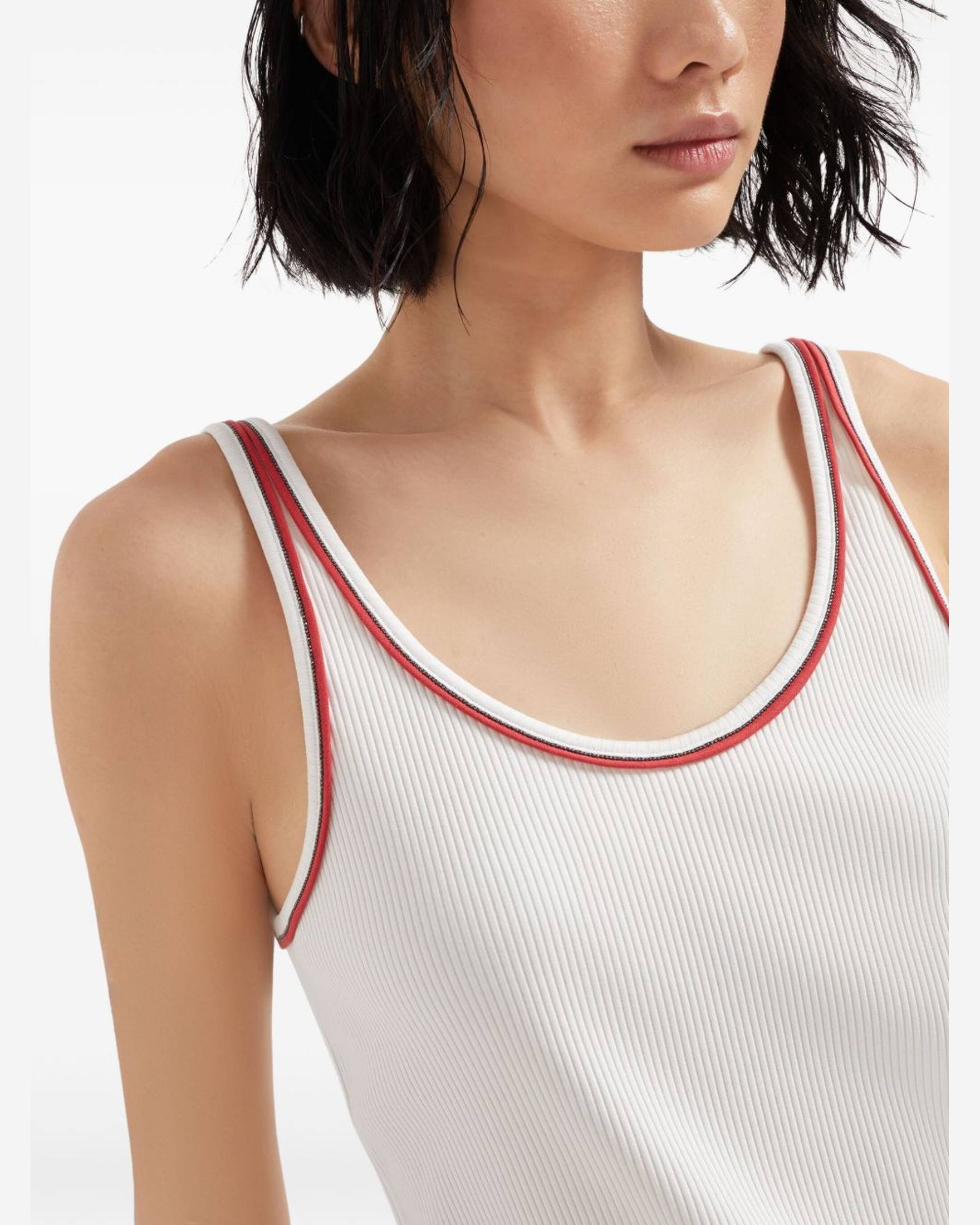 Brunello Cucinelli White Top Glam Steals