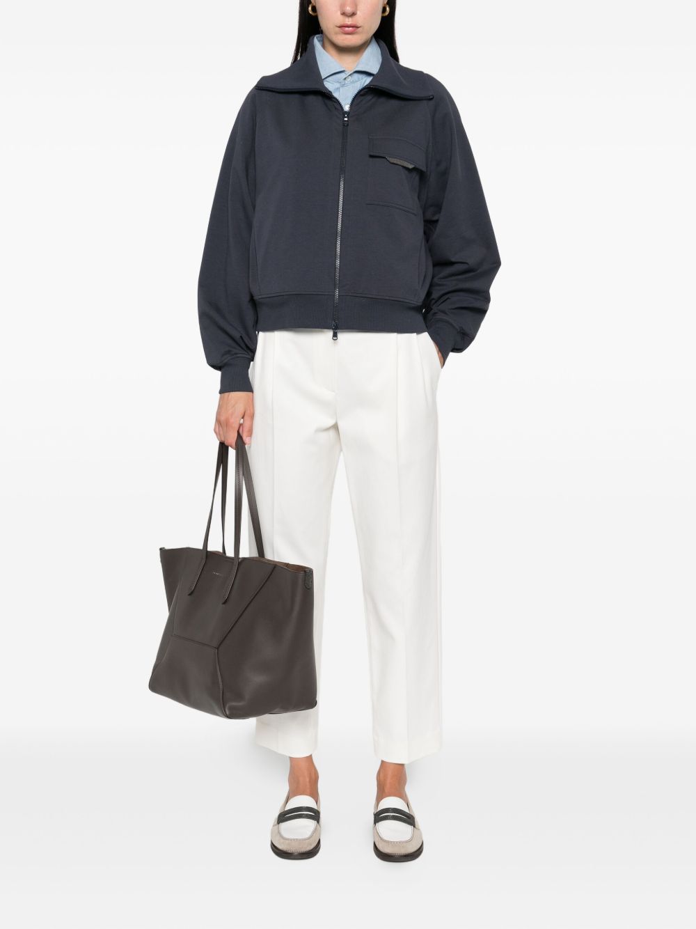 Brunello Cucinelli White Trouser Glam Steals