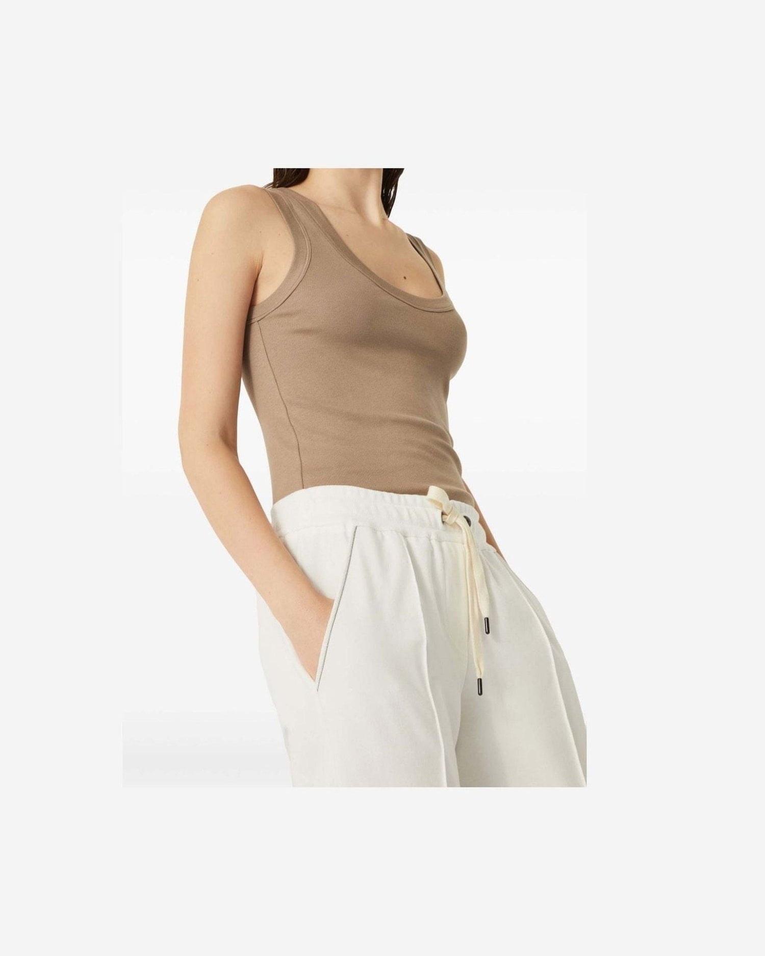 Brunello Cucinelli White Trouser Glam Steals