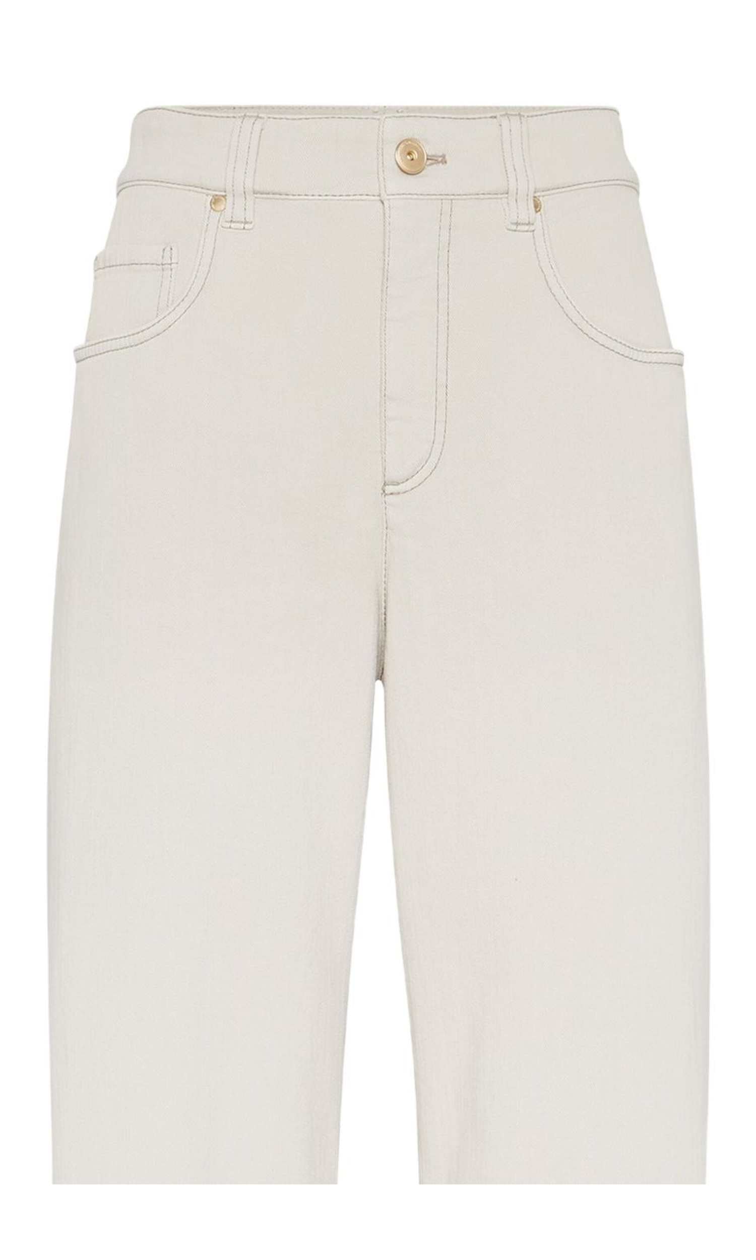 Brunello Cucinelli White Trouser Glam Steals