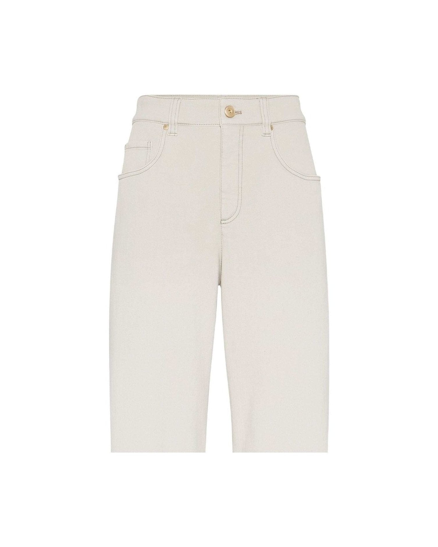 Brunello Cucinelli White Trouser Glam Steals