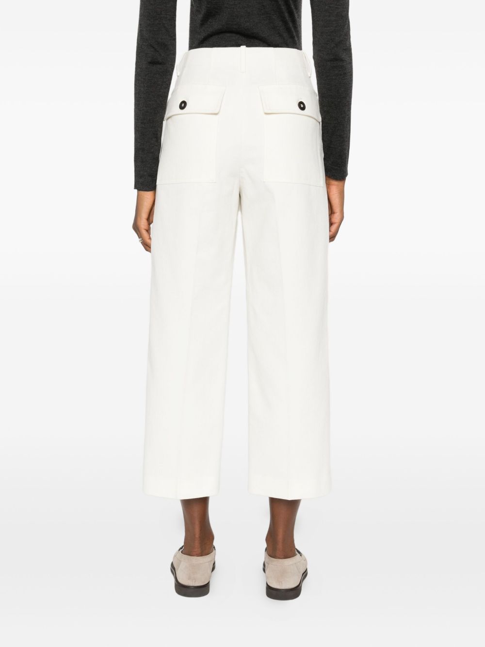 Brunello Cucinelli White Trouser Glam Steals