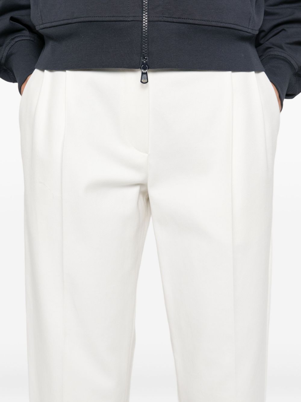 Brunello Cucinelli White Trouser Glam Steals