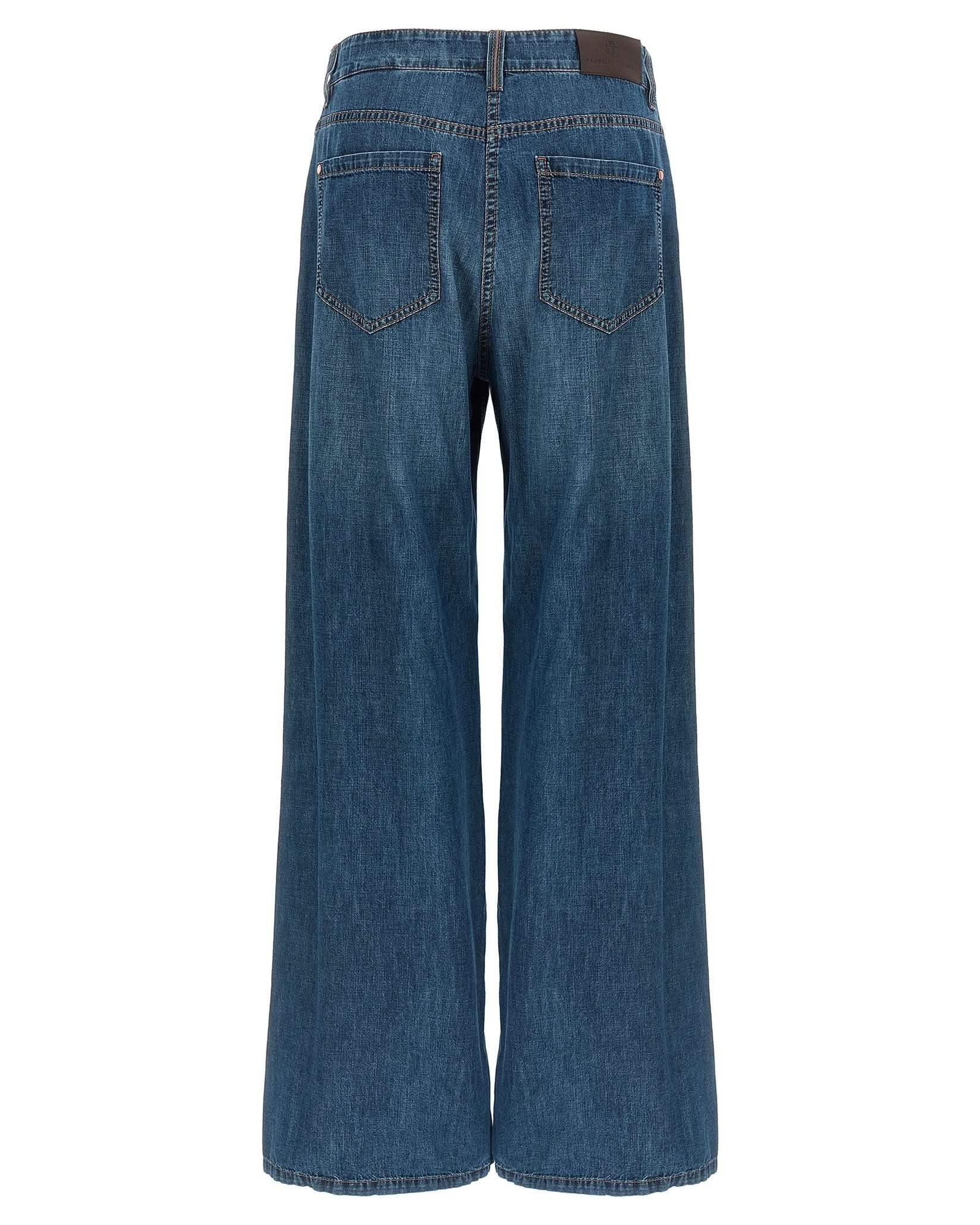 Brunello Cucinelli Wide Leg Jeans Glam Steals