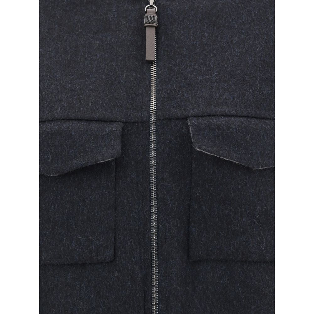 Brunello Cucinelli Wool Virgin Jacket Glam Steals