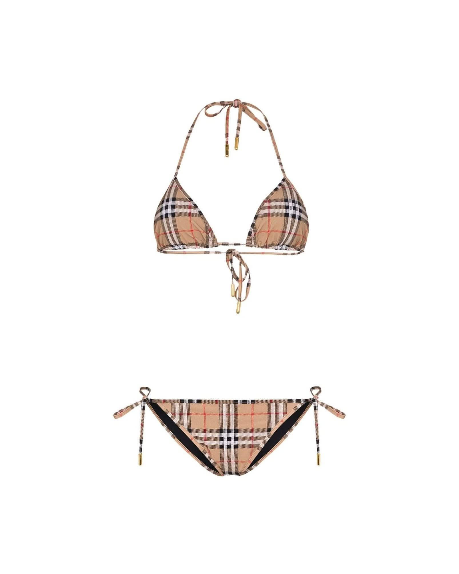 Burberry Beige Bikini Beachwear & underwear