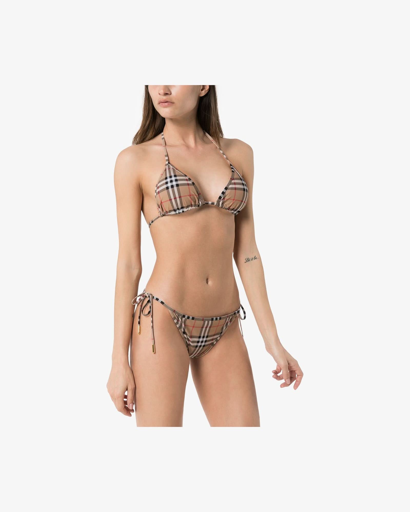 Burberry Beige Bikini Beachwear & underwear