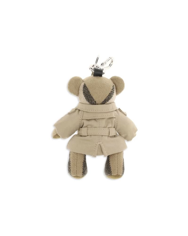Burberry Beige Cashmere Keychain