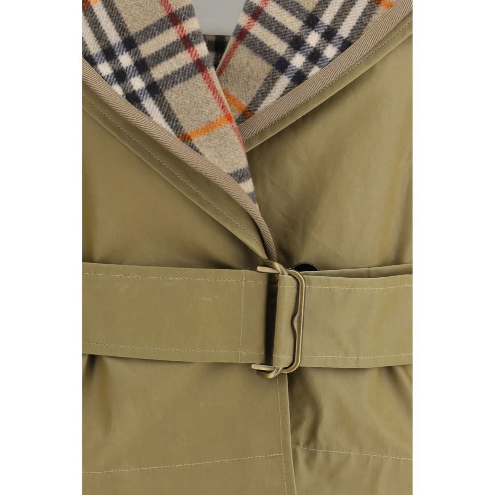 Burberry Beige Cotton Jacket Coats & Jackets