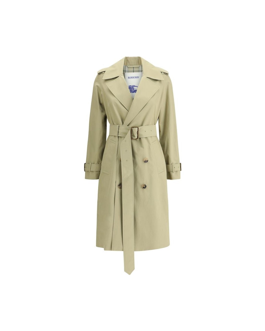 Burberry Beige Cotton Trench Coat Glam Steals