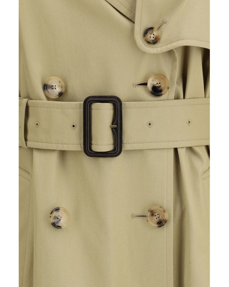 Burberry Beige Cotton Trench Coat Glam Steals