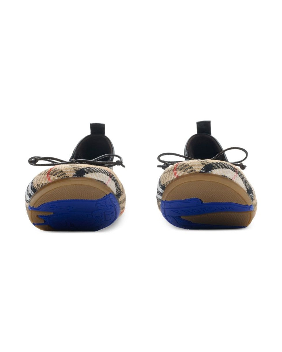 Burberry Beige Flat Shoes Glam Steals