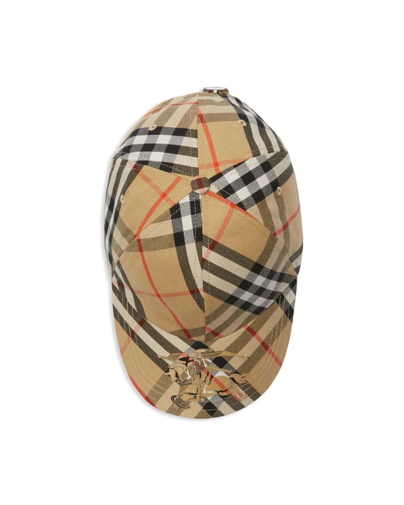 Burberry Beige Hat Scarves Hats & Gloves