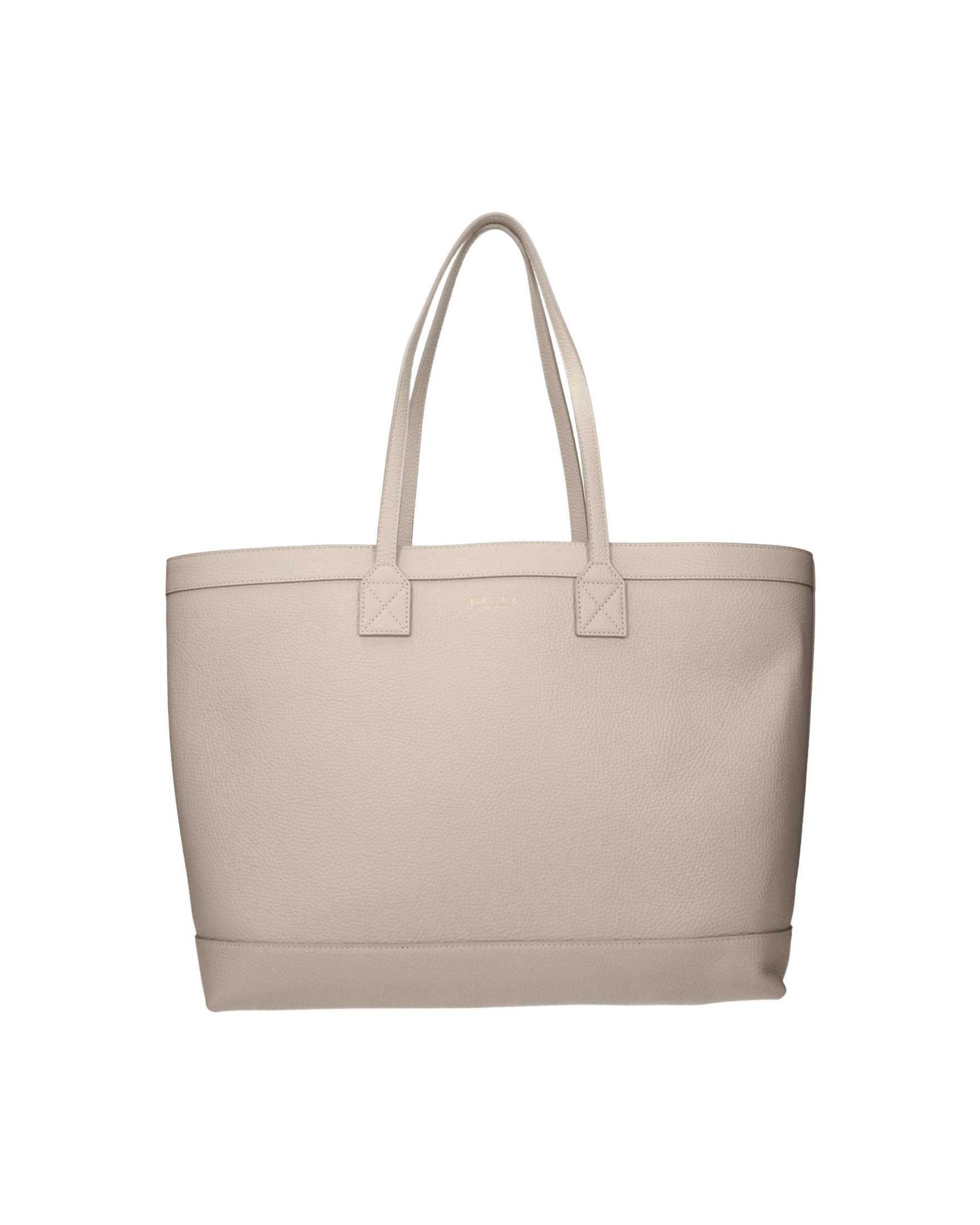 Burberry Beige Leather Shoulder Bag Glam Steals