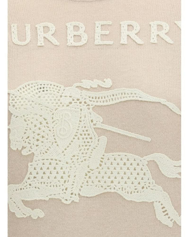 Burberry Beige Polyester Sweat-shirt Glam Steals
