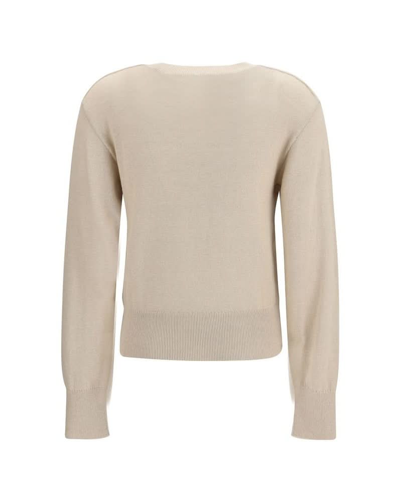 Burberry Beige Polyester Sweat-shirt Glam Steals