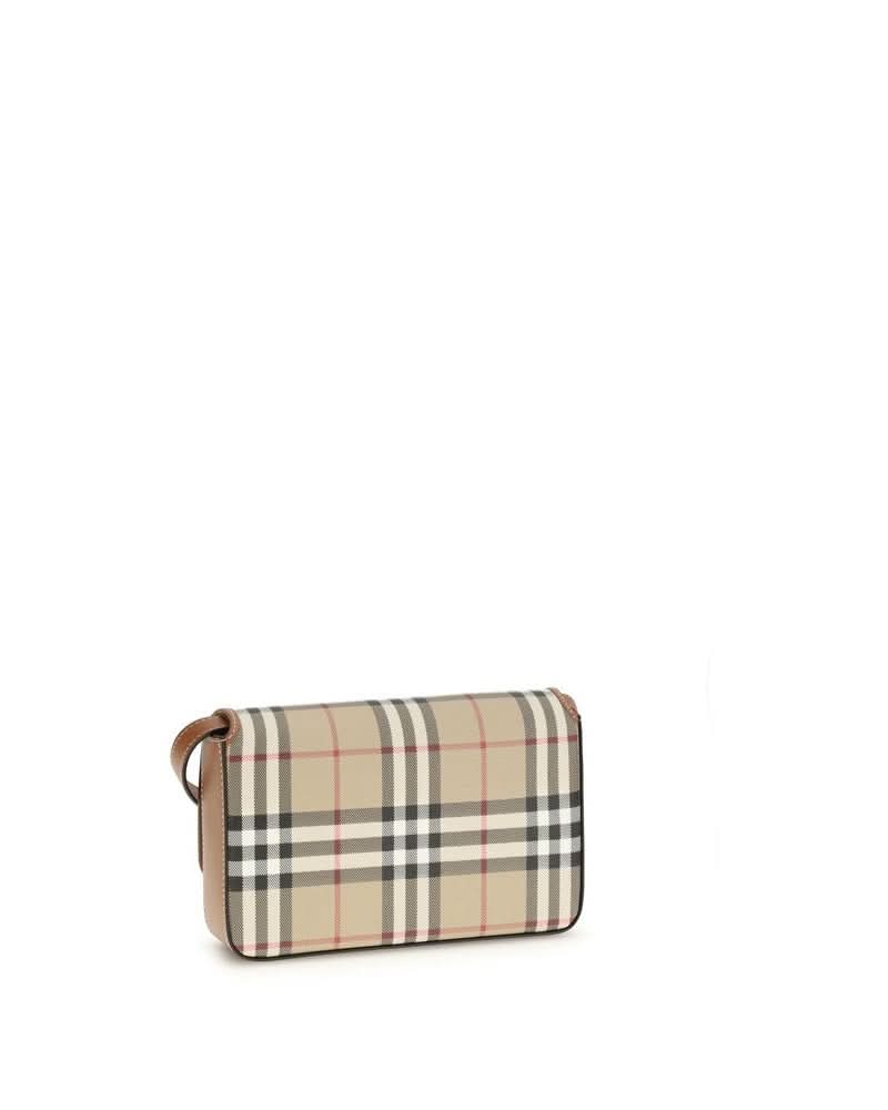 Burberry Beige Polyurethane Wallet