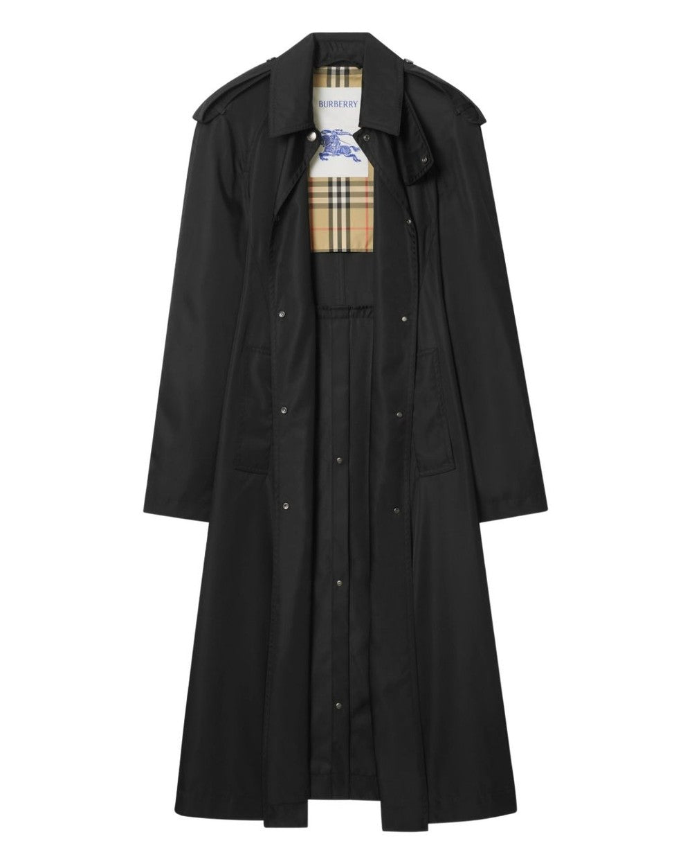 Burberry Black Coat Glam Steals