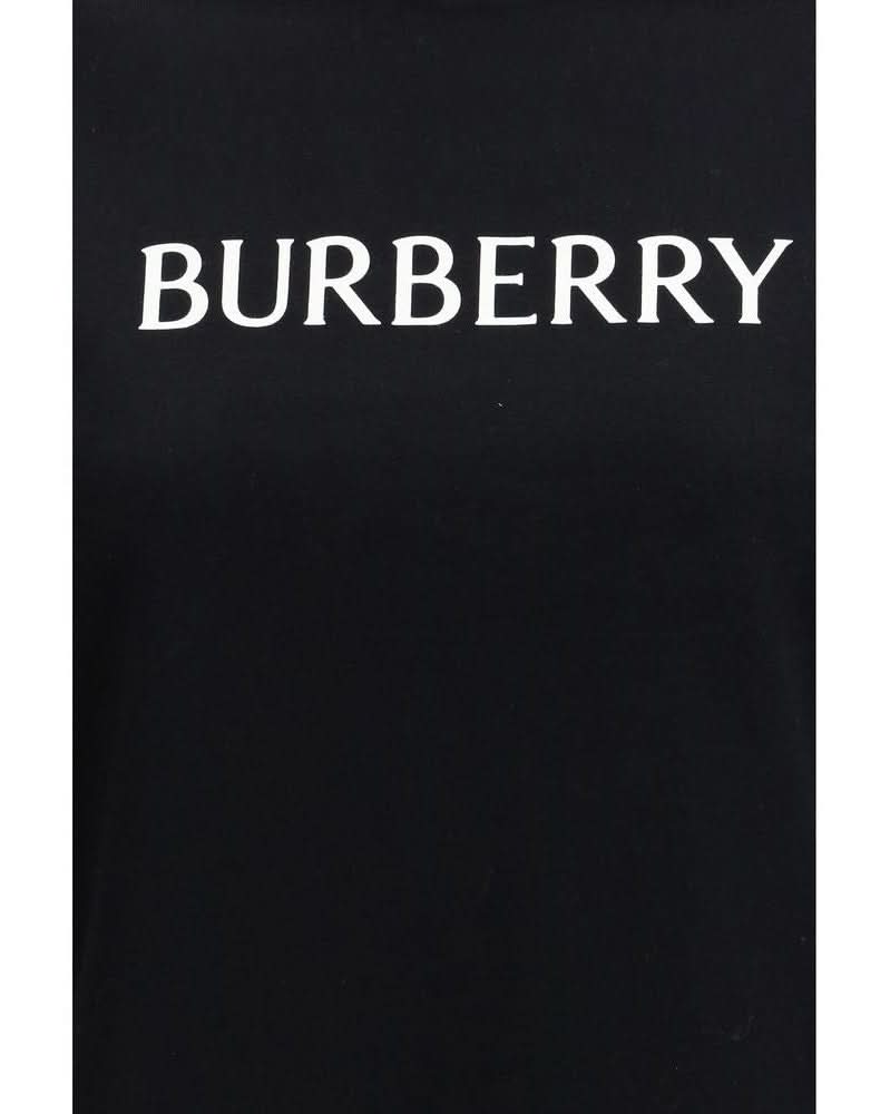 Burberry Black Cotton T-Shirt T-Shirts