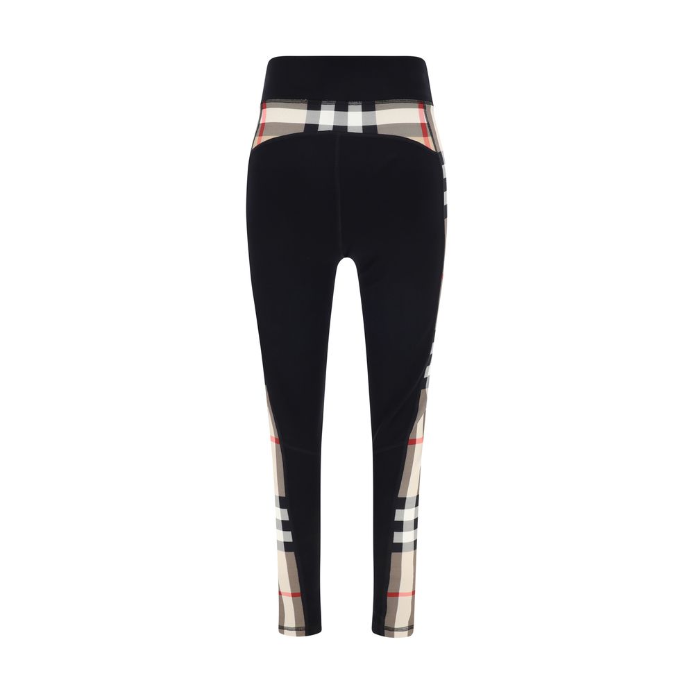 Burberry Black Elastane Leggings Glam Steals