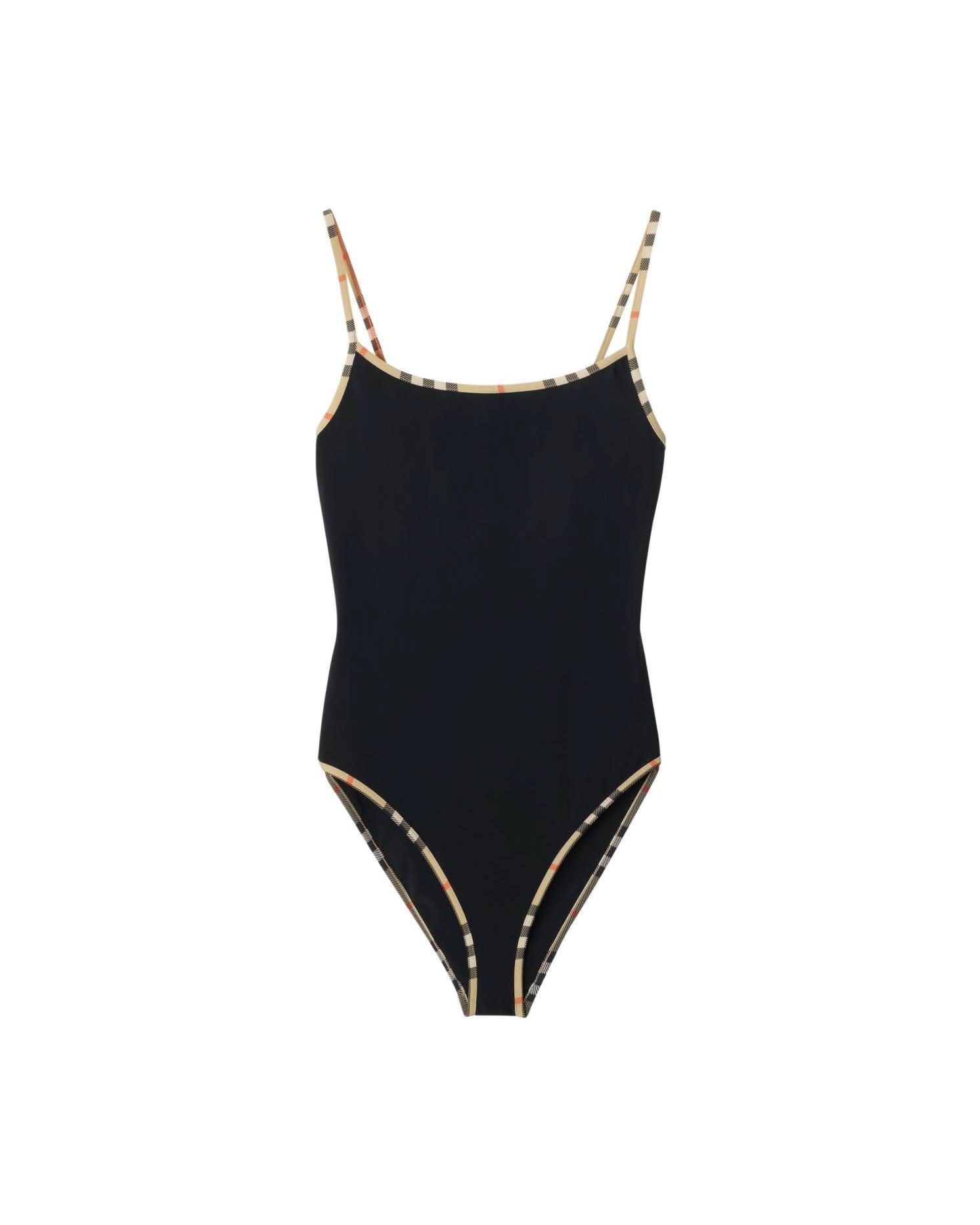 Burberry Black One Piece Swimsuits One-Piece Swimsuits