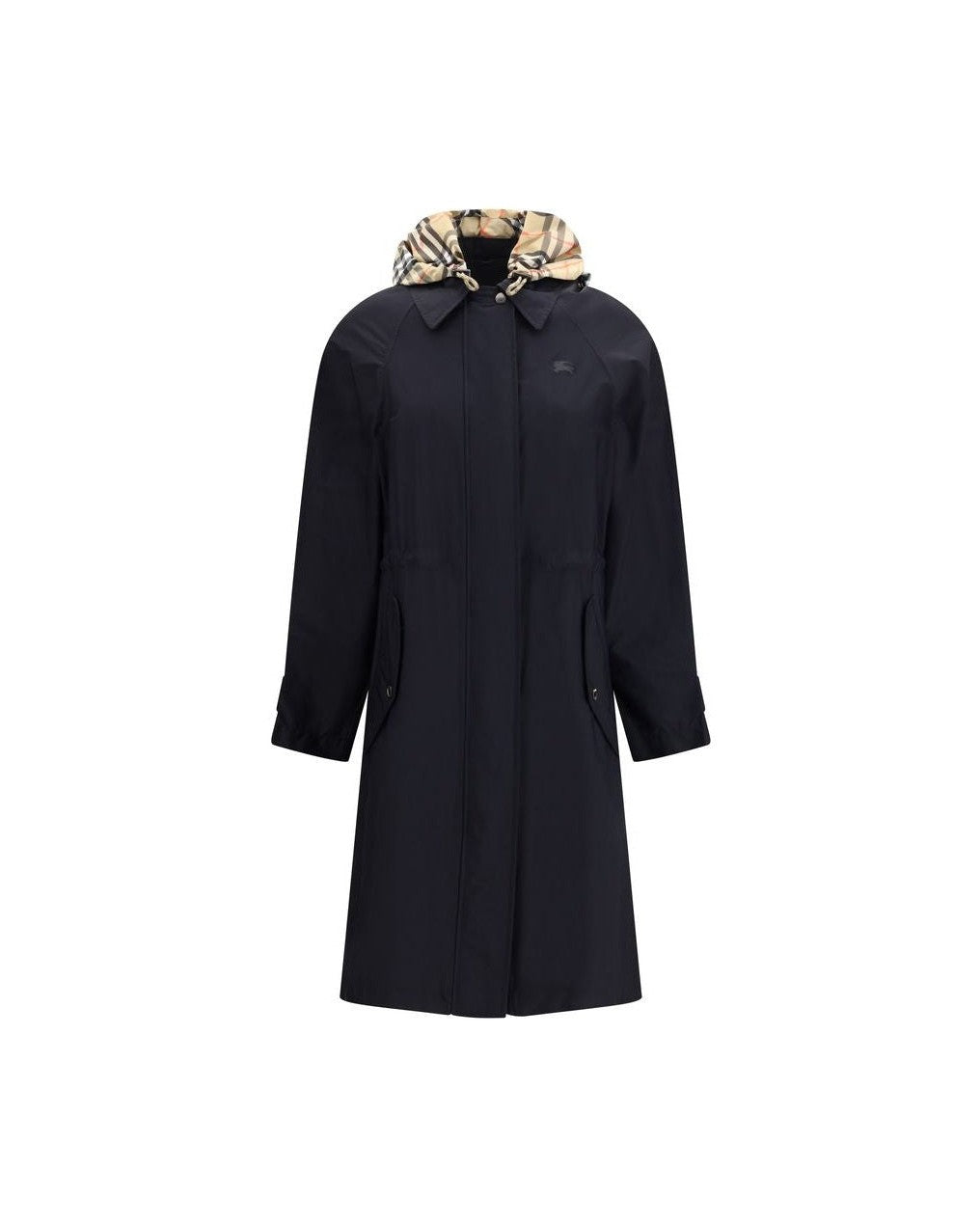 Burberry Black Polyamide Coat Glam Steals