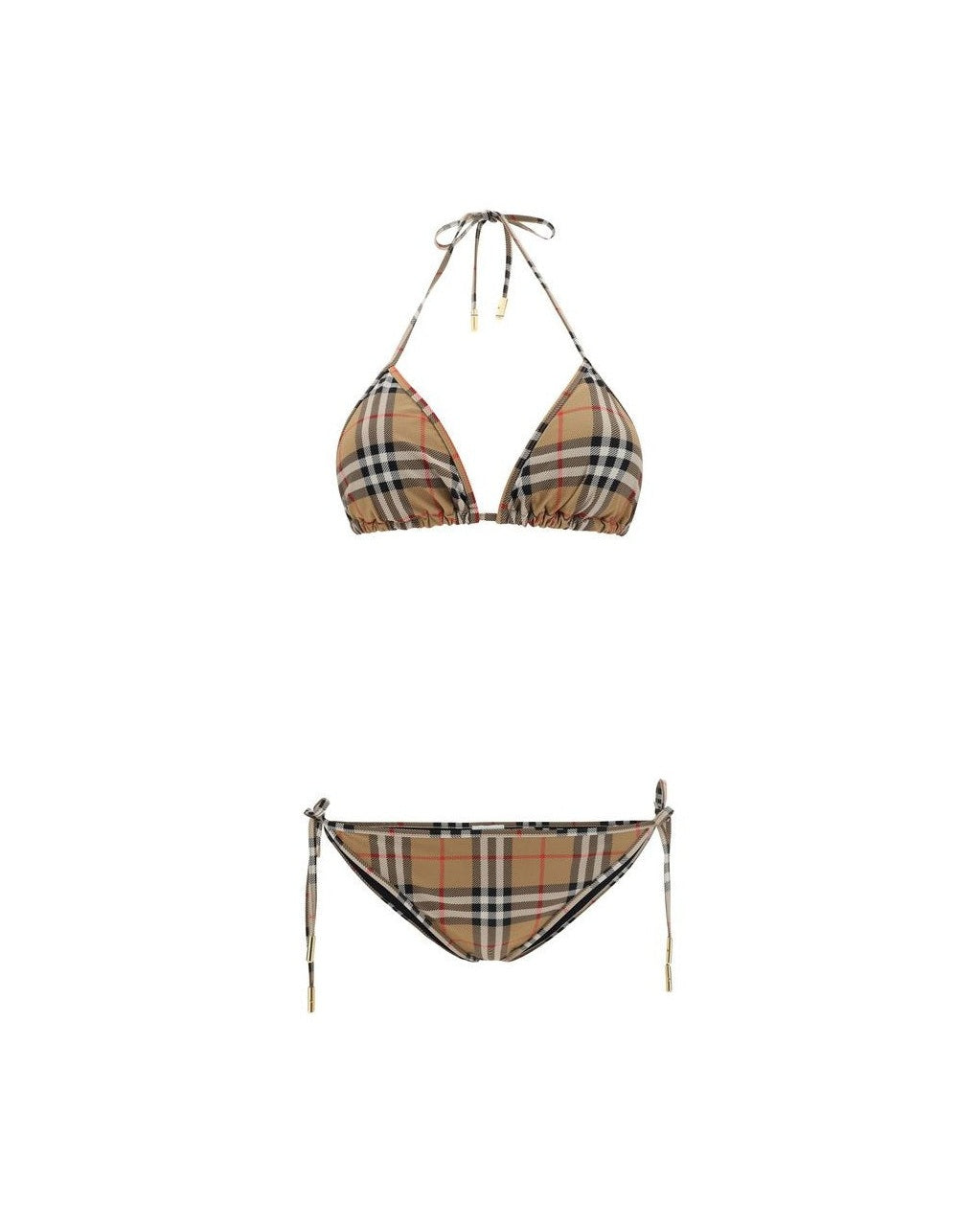 Burberry Brown Polyamide Bikini Glam Steals