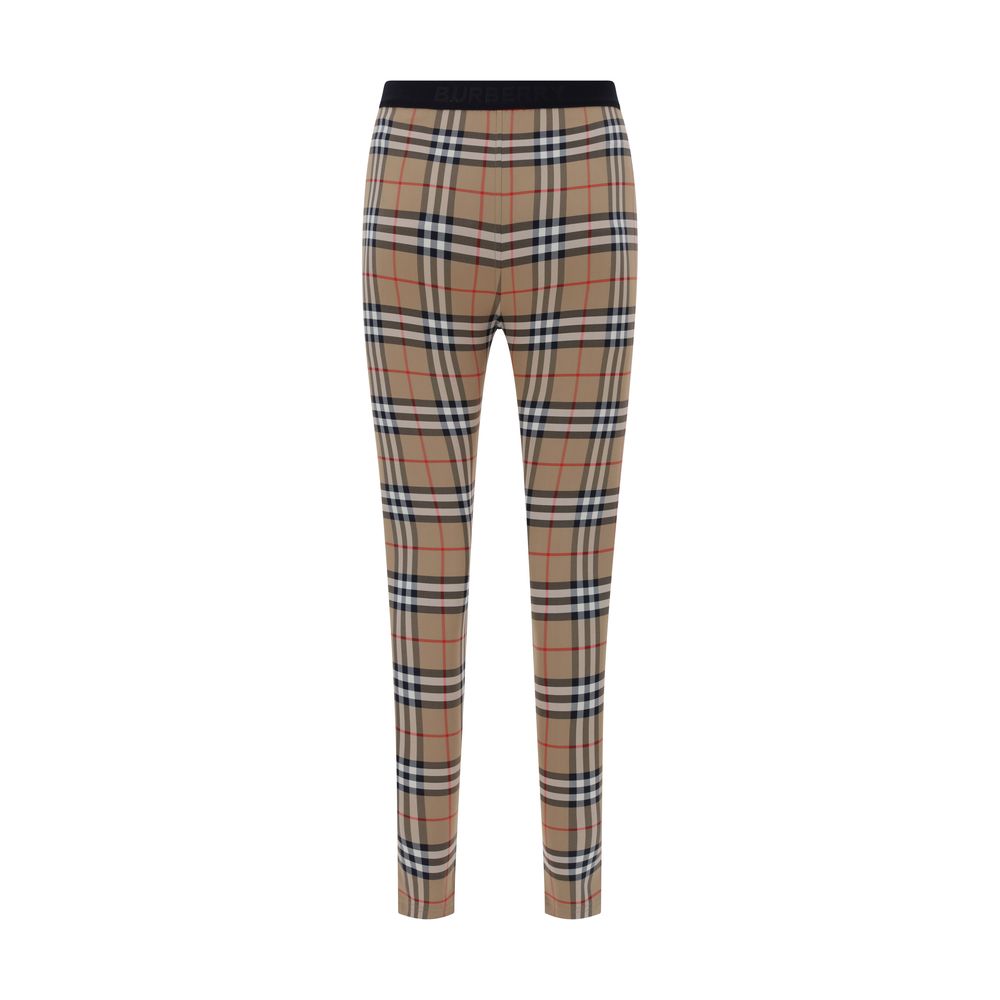 Burberry Brown Polyamide Leggings Glam Steals