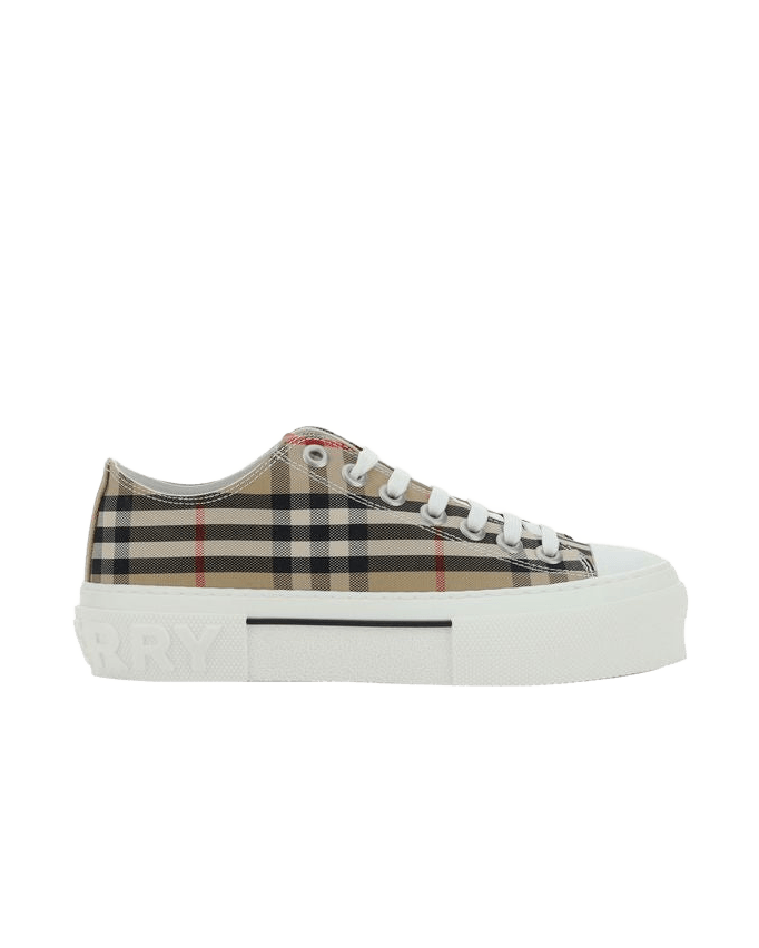 Burberry Brown Rubber Low Top Sneakers Glam Steals