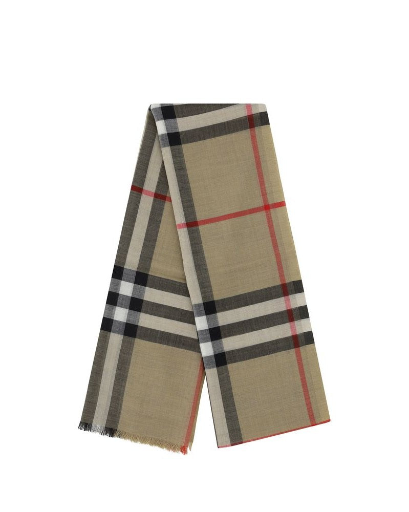 Burberry Brown Silk Scarf Glam Steals