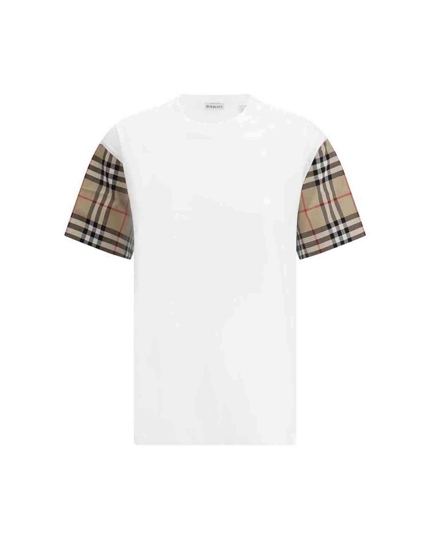 Burberry Check Archive Sleeve T-Shirt Glam Steals