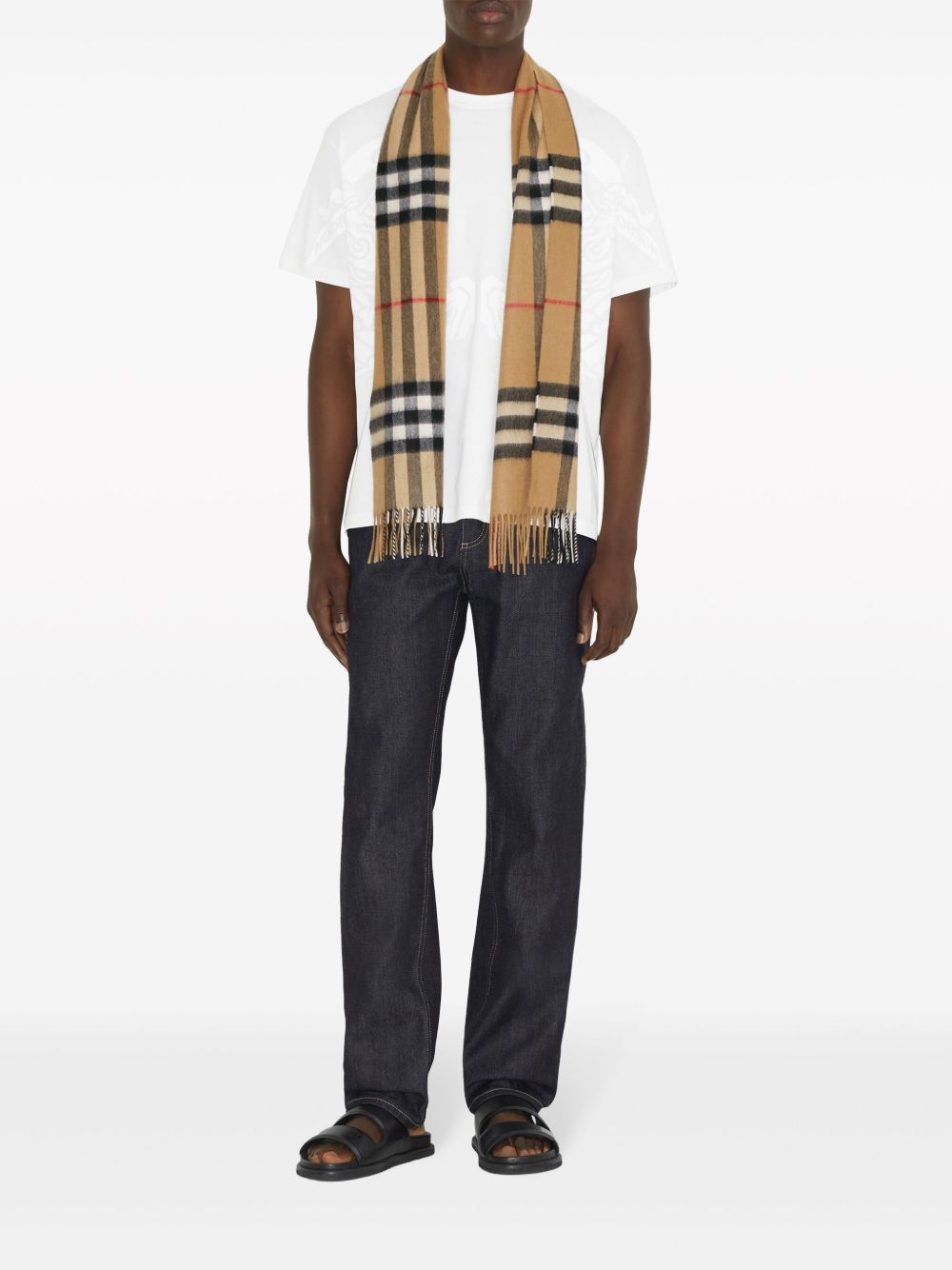 Burberry Check Cashmere Scarf Glam Steals