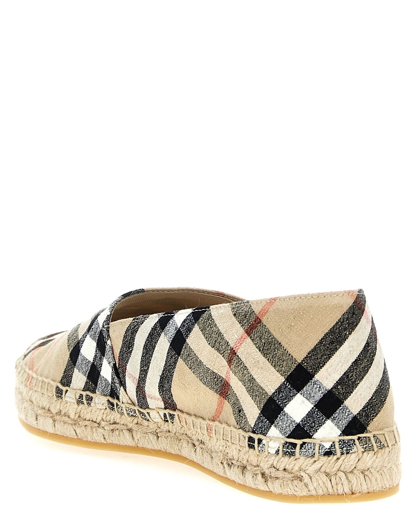 Burberry Check Espadrilles Glam Steals