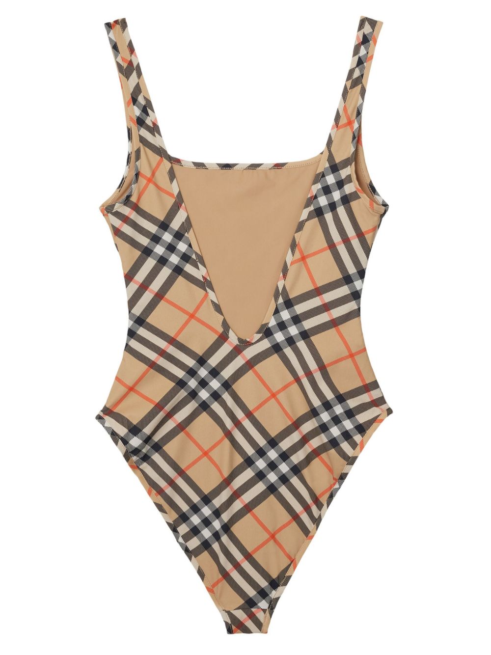 Burberry Check Pattern Swimsuit Glam Steals