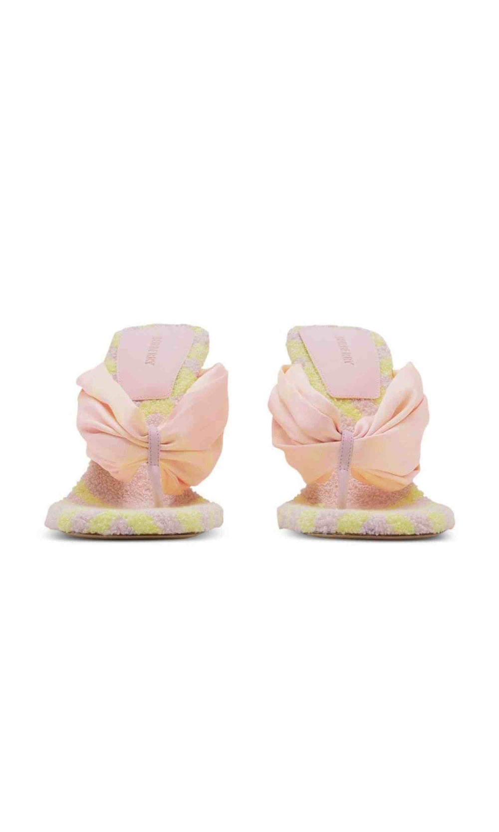 Burberry Check Pool 105mm Open Toe Sandals Glam Steals