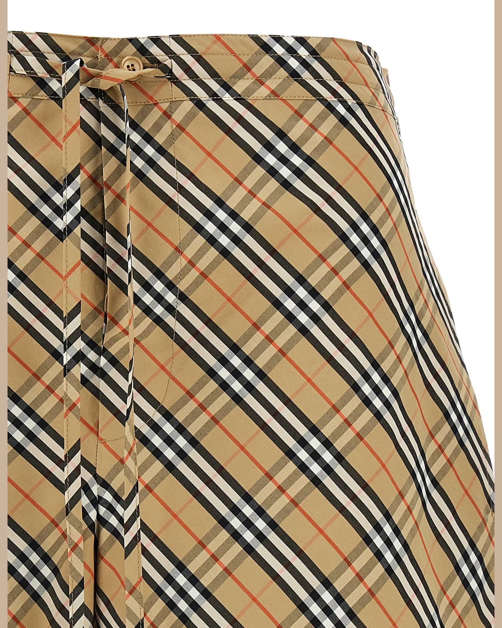 Burberry Check Shorts Glam Steals