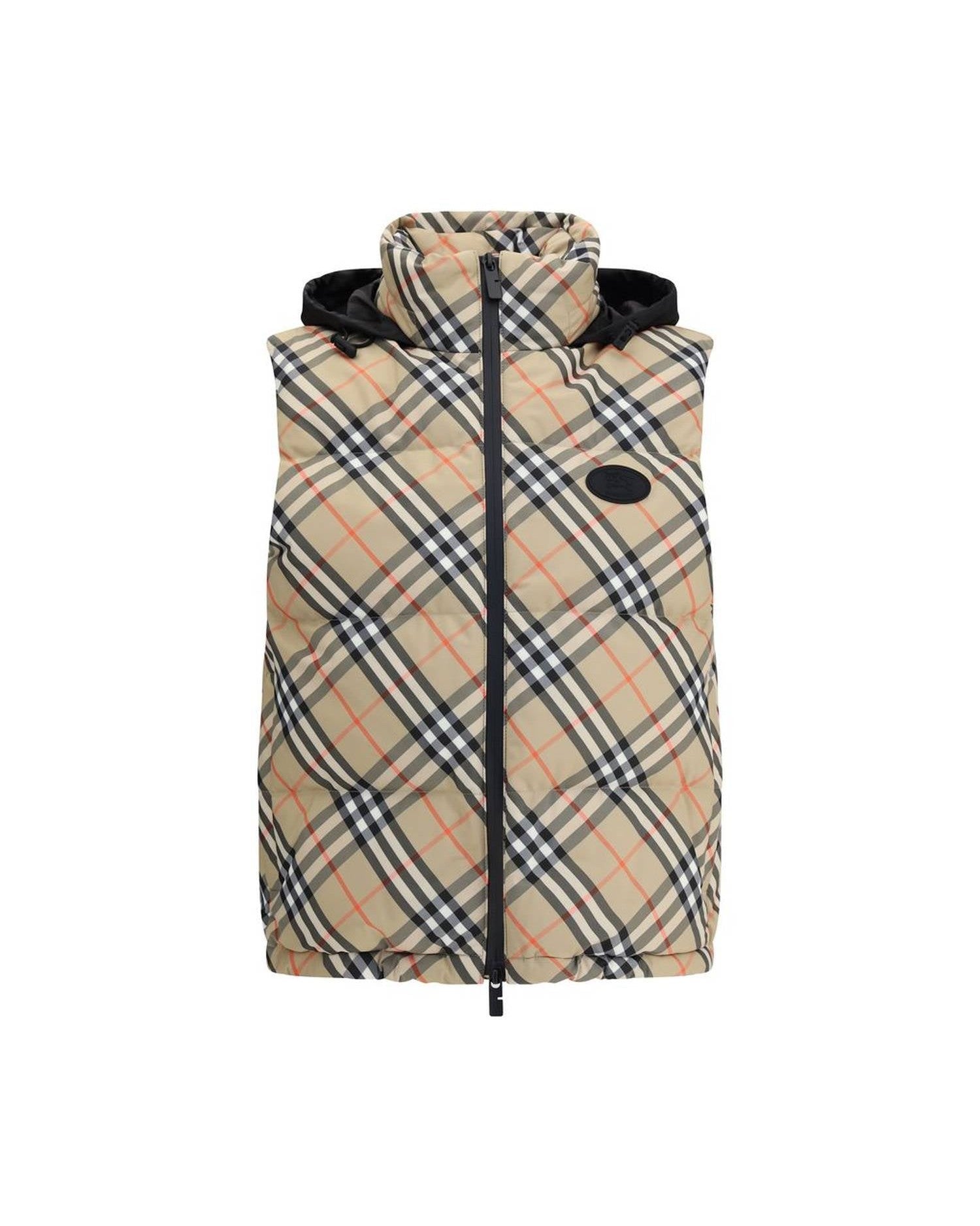 Burberry Check Vest Down Jacket Glam Steals