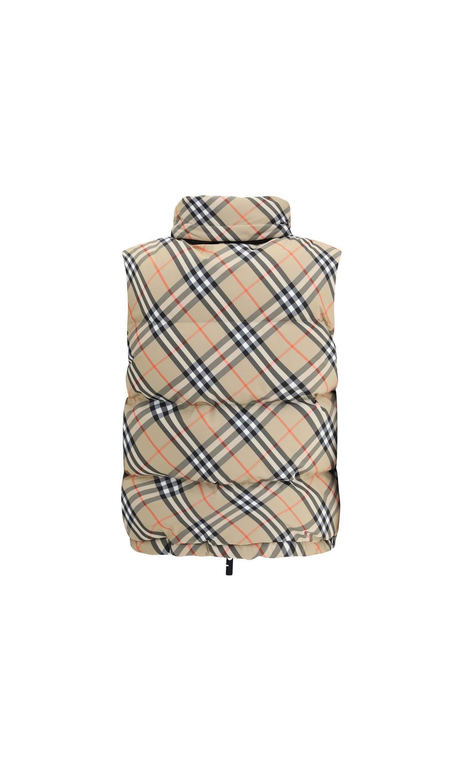Burberry Check Vest Down Jacket Glam Steals