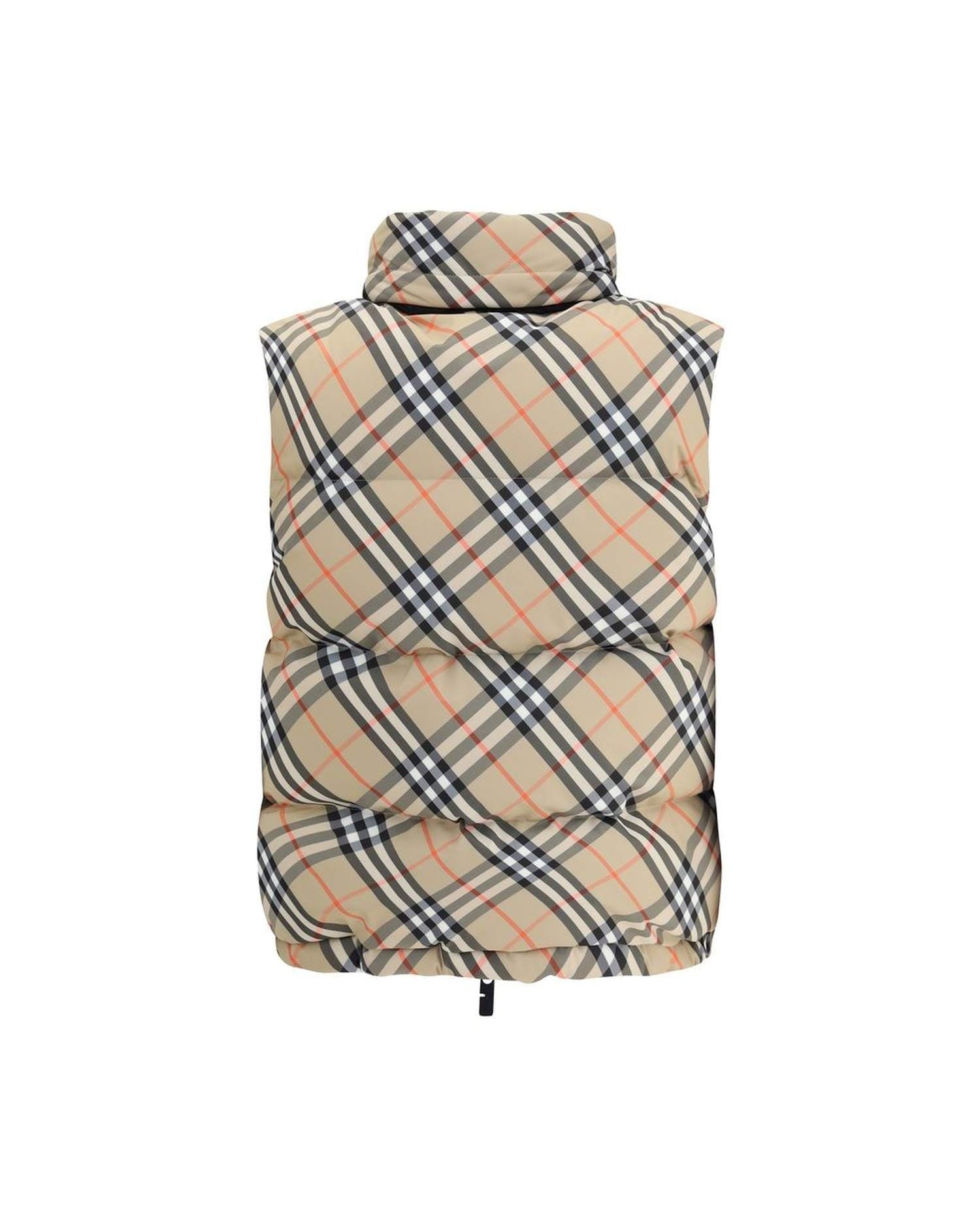Burberry Check Vest Down Jacket Glam Steals