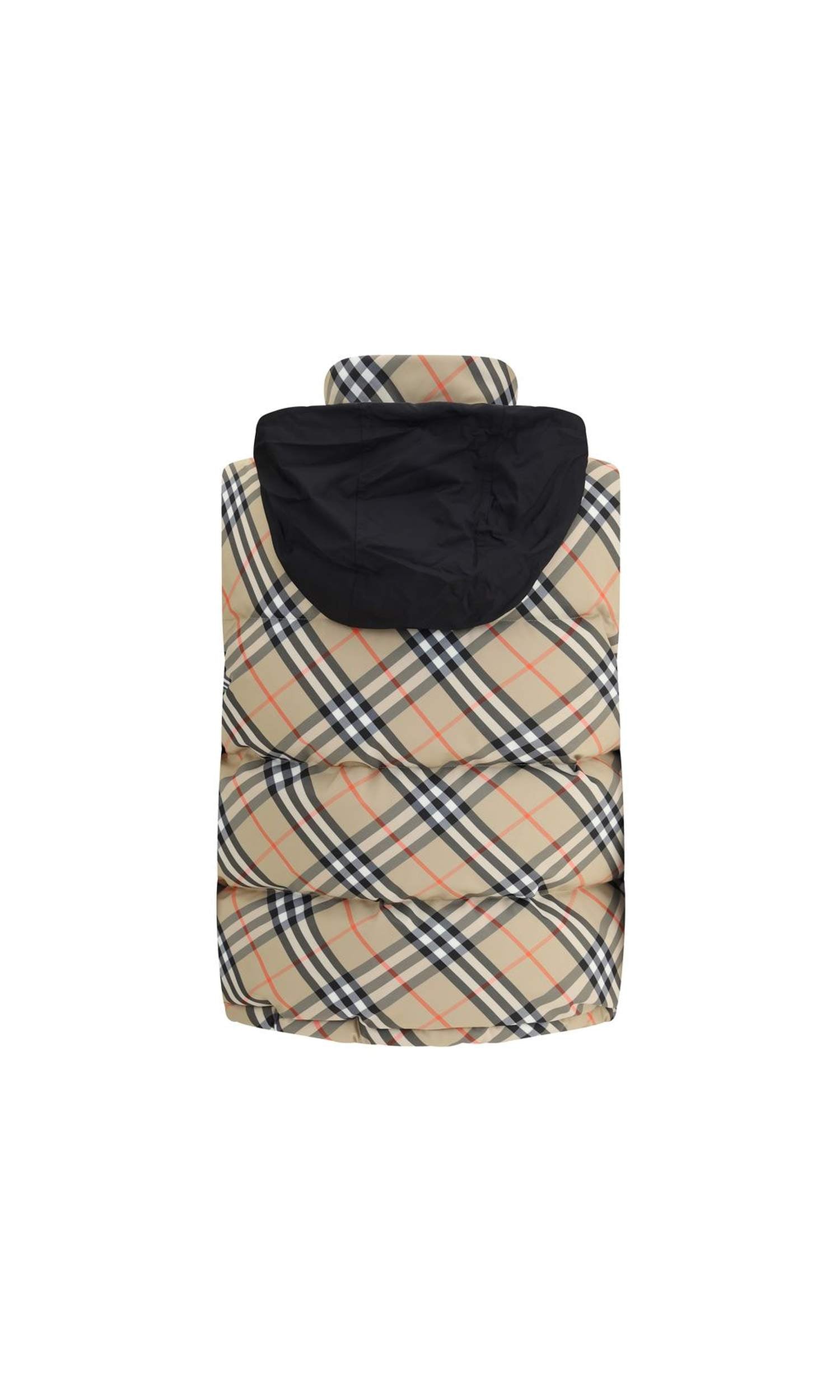 Burberry Check Vest Down Jacket Glam Steals