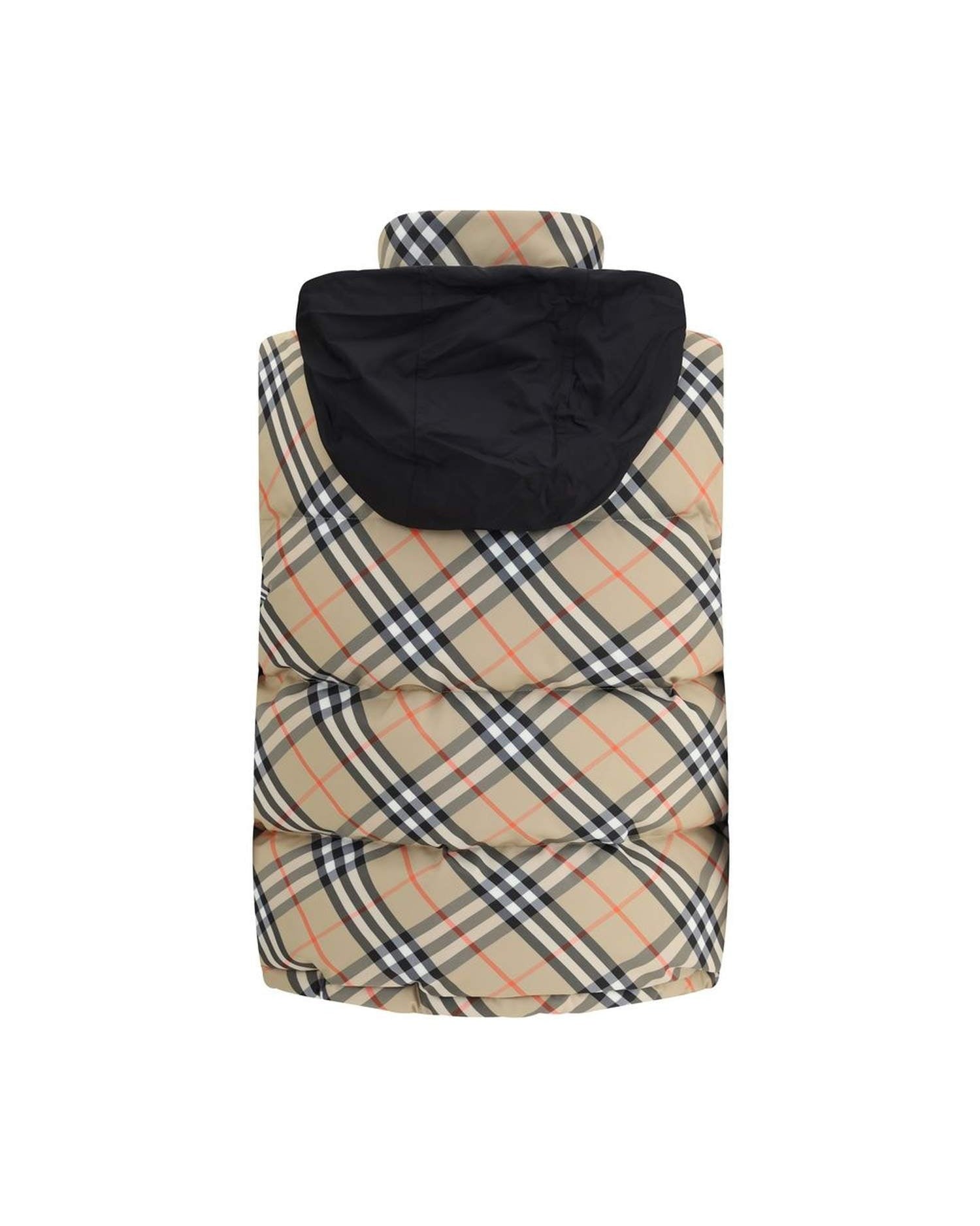 Burberry Check Vest Down Jacket Glam Steals