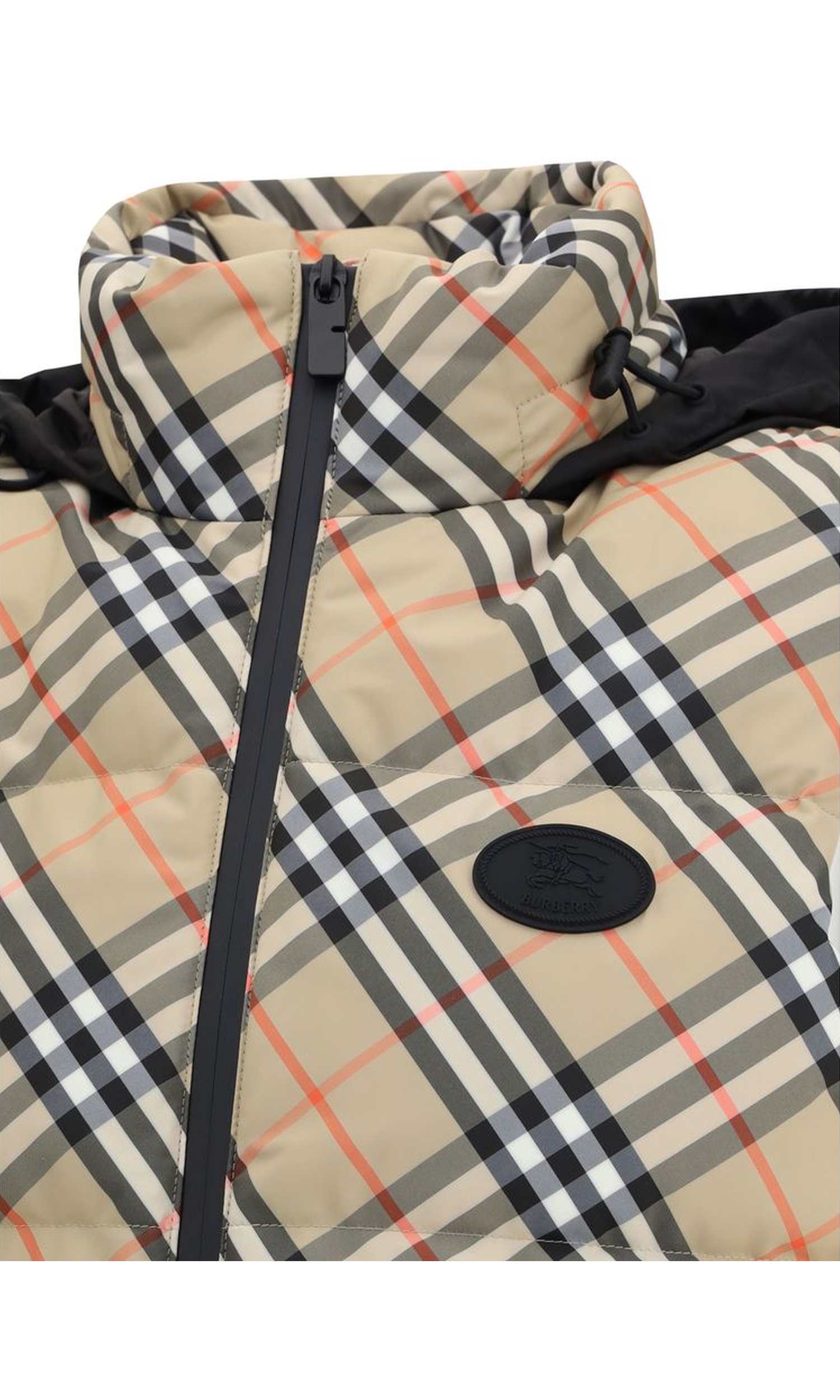 Burberry Check Vest Down Jacket Glam Steals