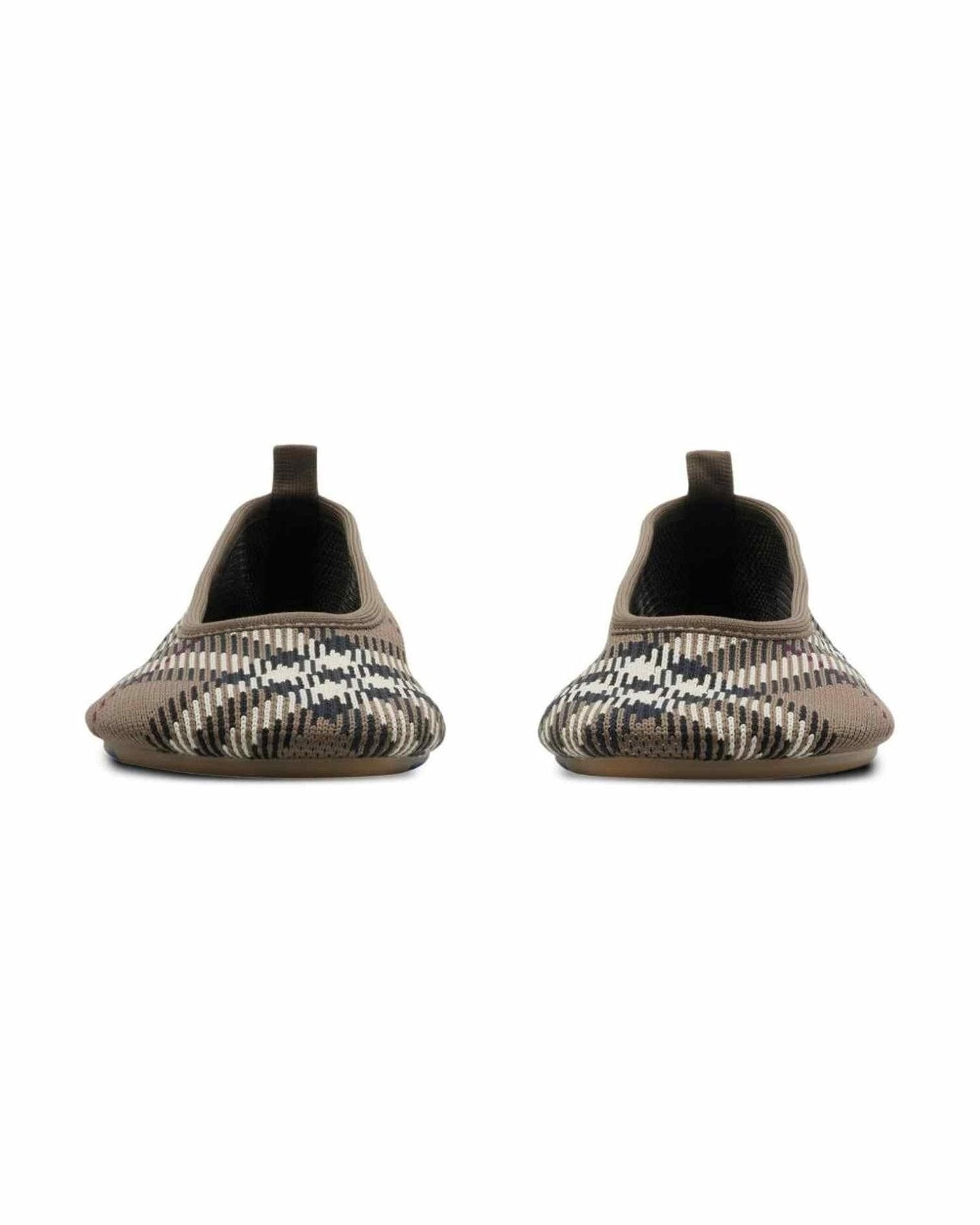 Burberry Checkered Ballerina in Jacquard Glam Steals