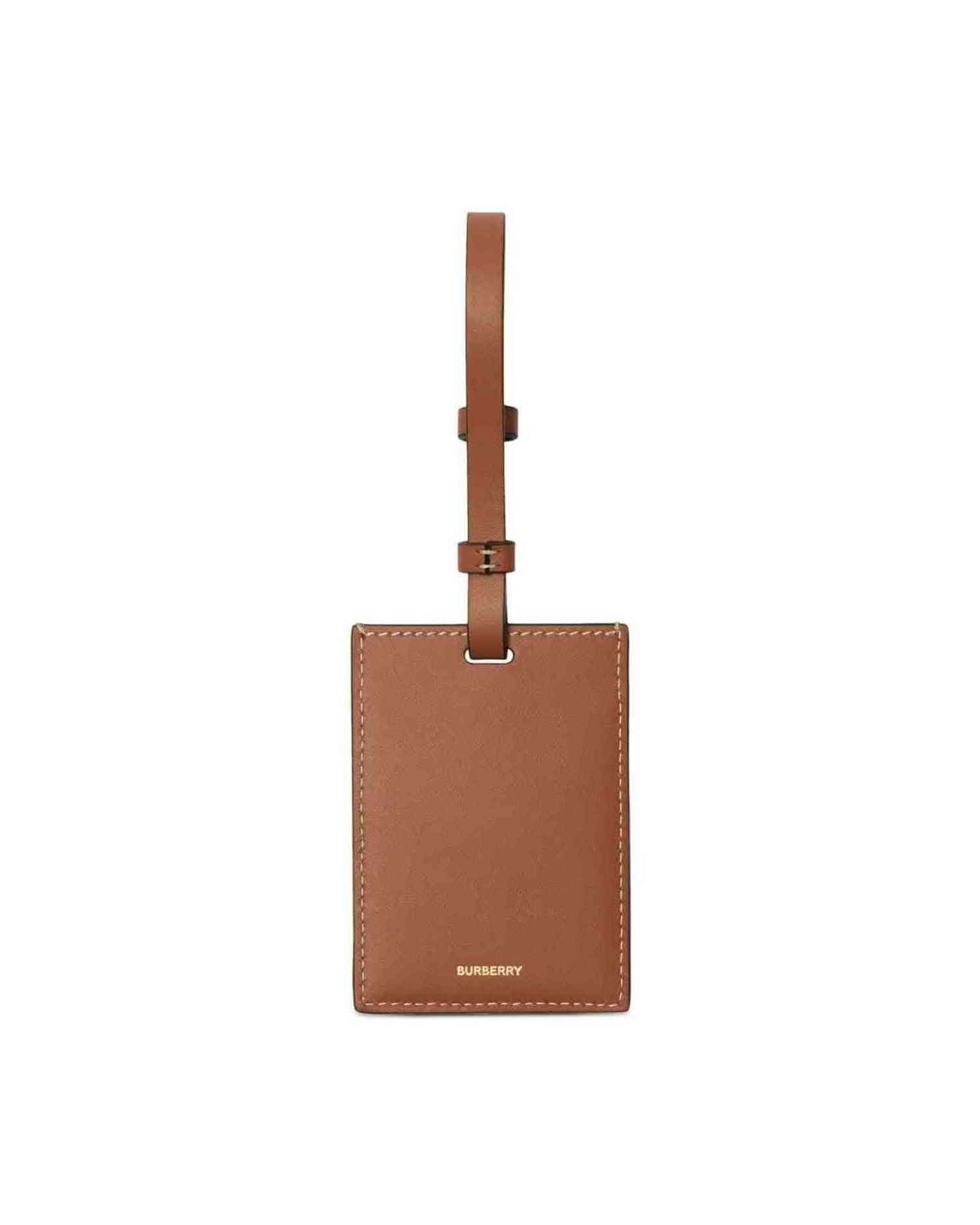 Burberry Checkered Luggage Tag Luggage Tags