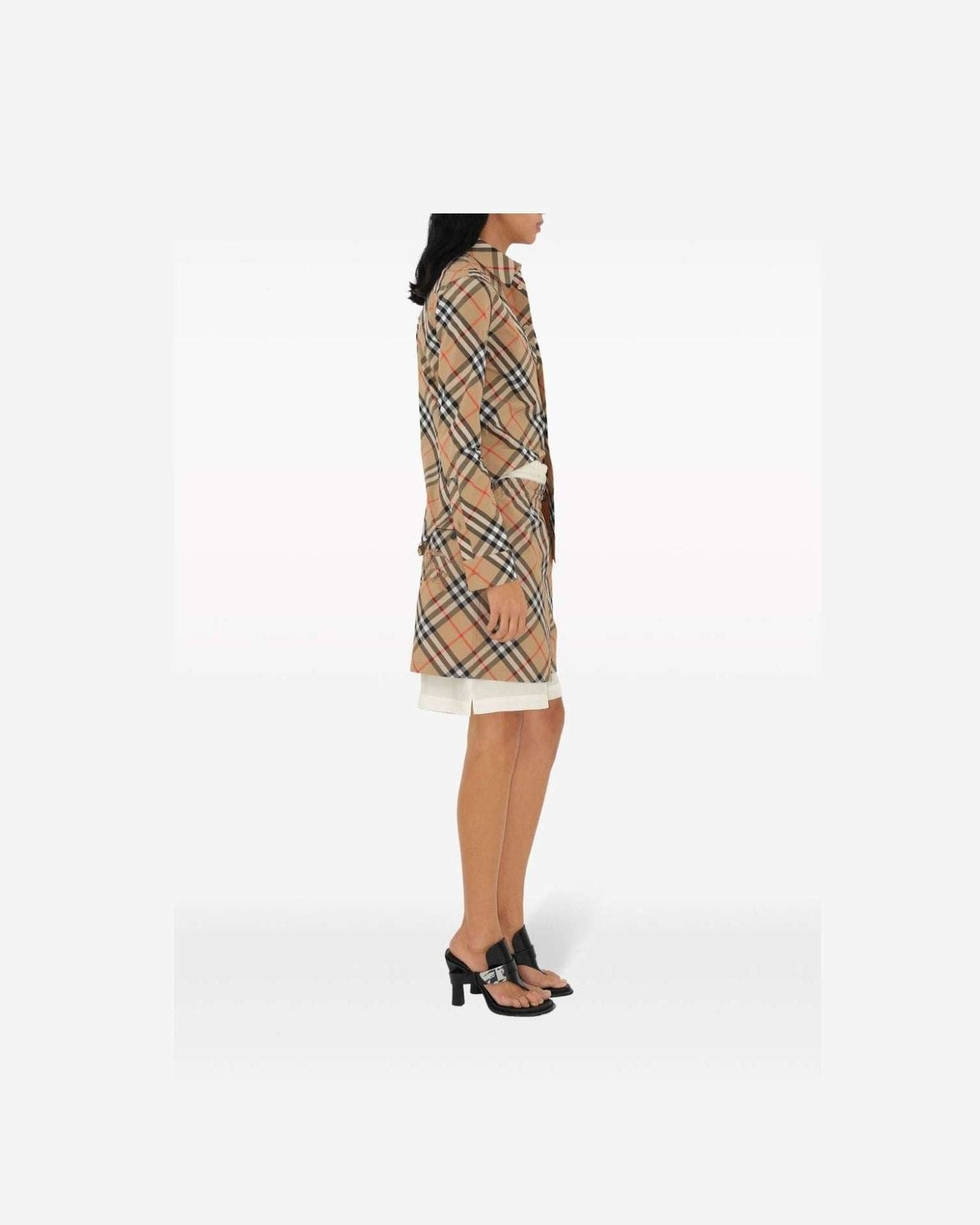 Burberry Checkered Shirt Glam Steals