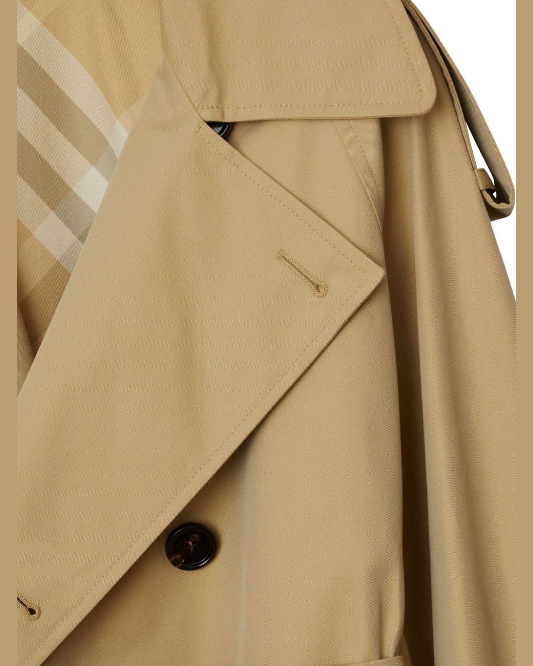 Burberry Cotton Belted Trench Coat Glam Steals