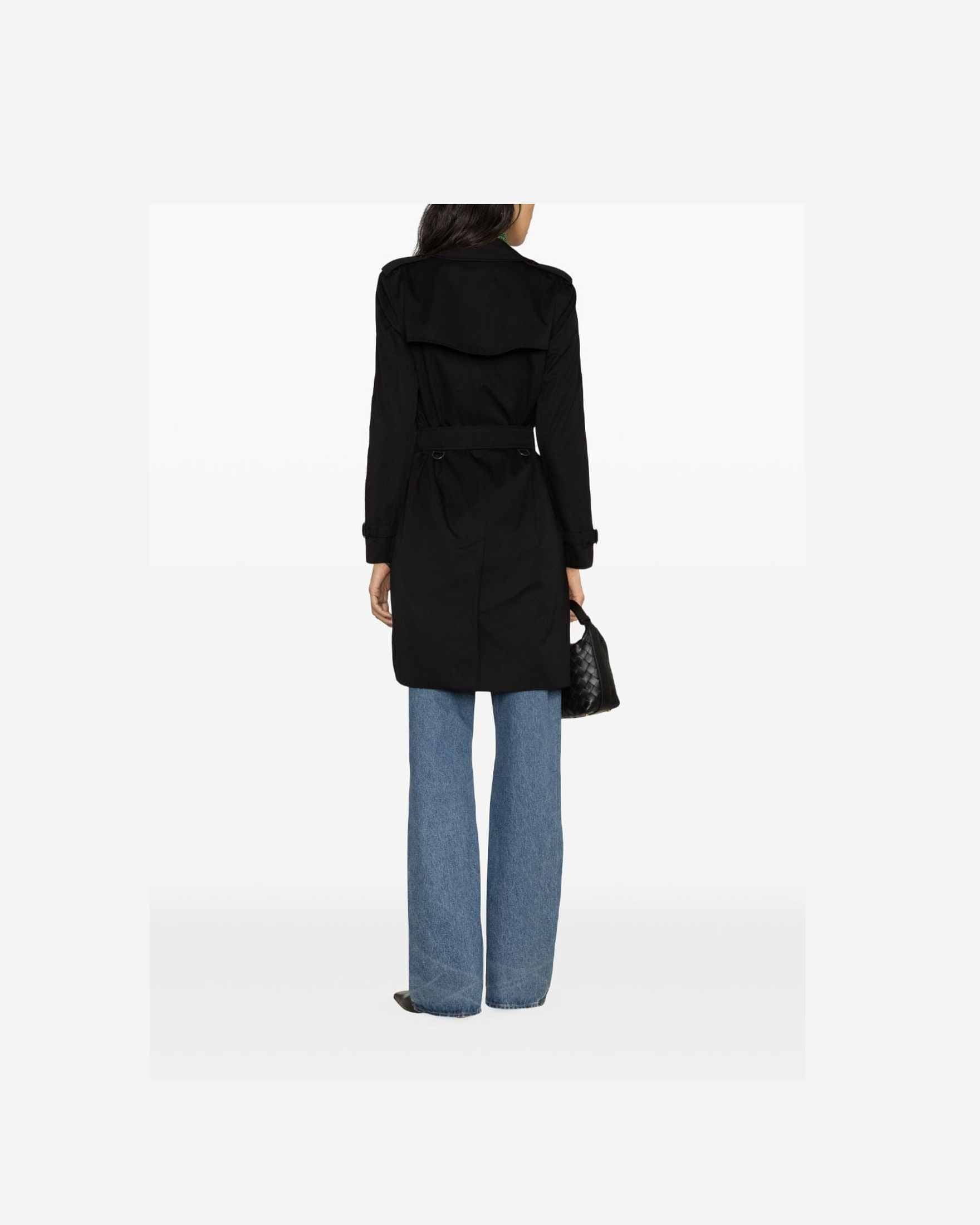 Burberry Cotton Double Breasted Coat Glam Steals